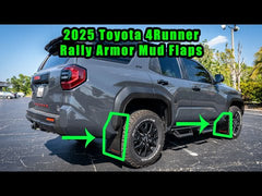 Rally Armor Mud Flaps - 2025+ 4Runner