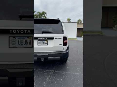 ALTITUDE LC 250 Acrylic Laser Series Tailgate Badge - 2024+ Land Cruiser