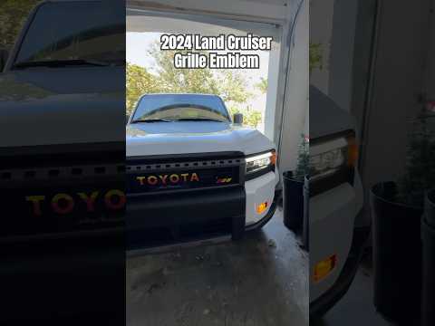 OSD Tri Color Grille Emblem - 2024+ Land Cruiser / 2016-2013 Tacoma