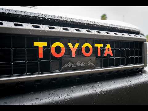 TOYOTA Front Grille Emblem Kit - 2024+ Land Cruiser / 07-14 FJ Cruiser