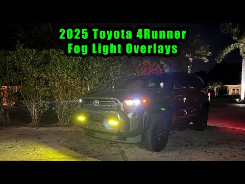 Fog Light Overlays - 2025+ 4Runner
