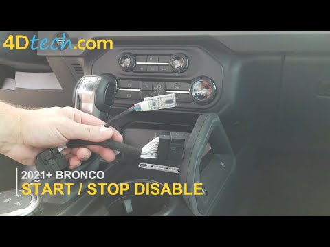 4DTech Auto Stop / Start Eliminator (w/ Memory) - 2021-2025 Bronco