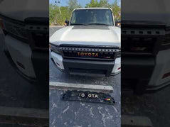 TOYOTA Front Grille Acrylic Emblem Overlays - 2025+ 4Runner TRD Pro / Trailhunter