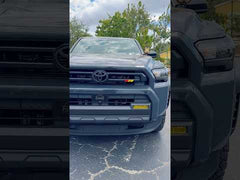 Toyota OEM Front Emblem Matte Black ABS Overlay - 2025+ 4Runner