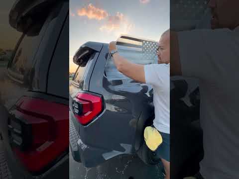 American Flag Rear Window Overlays - 2025+ 4Runner