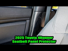 Topographic Seatbelt Panel Protection - 2025+ 4Runner