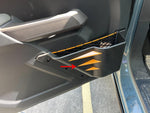 Printed Series ABS Bin Fin Overlays (Front) - 2021+ Bronco - StickerFab