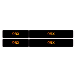 Printed Series Door Sill Protectors - 2021+ Bronco 2/4 Door - StickerFab