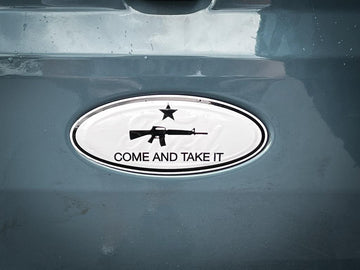 Printed Series Ford Bronco Rear Oval Emblem Overlays (Full Print) - 2021-2024 Bronco / Bronco Sport - StickerFab