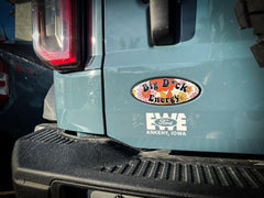 Printed Series Ford Bronco Rear Oval Emblem Overlays (Full Print) - 2021-2024 Bronco / Bronco Sport - StickerFab