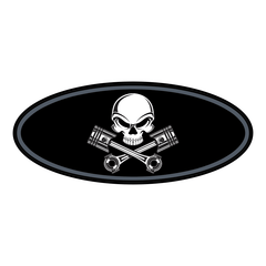 Printed Series Ford Bronco Rear Oval Emblem Overlays (Full Print) - 2021-2024 Bronco / Bronco Sport - StickerFab