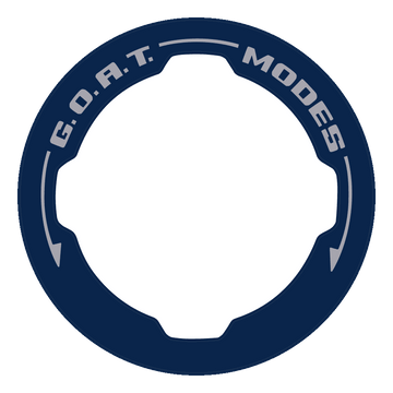 Printed Series GOAT Mode Dial Ring Overlay V2 - 2021+ Bronco - StickerFab