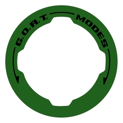 Printed Series GOAT Mode Dial Ring Overlay V2 - 2021+ Bronco - StickerFab