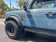 Printed Series Texas Flag Fender Stickers - 2021+ Bronco / Bronco Sport / Jeep / Universal - StickerFab
