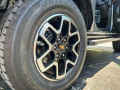 Printed Series Wheel Cap Overlays - 2021+ Bronco - StickerFab