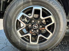 Printed Series Wheel Cap Overlays - 2021+ Bronco - StickerFab