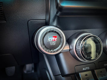 Push to Start Trim 3D Carbon Overlay - 2022 BRZ / GR86 - StickerFab