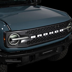 Putco Luminix Ford Licensed Bronco Grille LED Letters - 2021+ Bronco - StickerFab