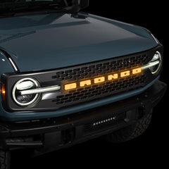Putco Luminix Ford Licensed Bronco Grille LED Letters - 2021+ Bronco - StickerFab