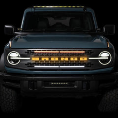 Putco Luminix Ford Licensed Bronco Grille LED Letters - 2021+ Bronco - StickerFab