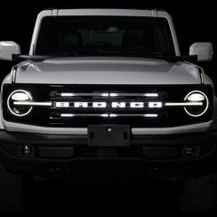Putco Luminix Ford Licensed Bronco Grille LED Letters - 2021+ Bronco - StickerFab