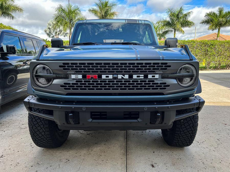 Bronco Sticker 2021+ Bronco Exterior Emblems and Logos | StickerFab