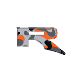 Bronco Raptor R Logo 2022+ Bronco Raptor R Inlay for Hood Emblems | StickerFab