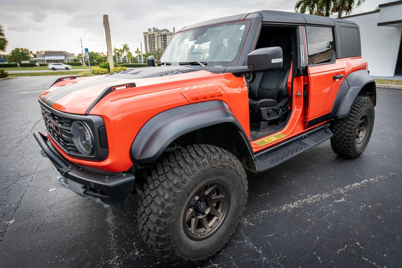 Bronco Raptor R Logo 2022+ Bronco Raptor R Inlay for Hood Emblems | StickerFab