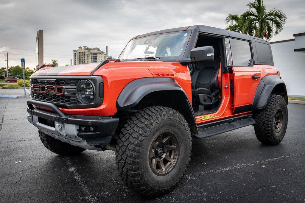 Bronco Raptor R Cream 2022+ Bronco Raptor R Inlay for Hood Emblems – StickerFab