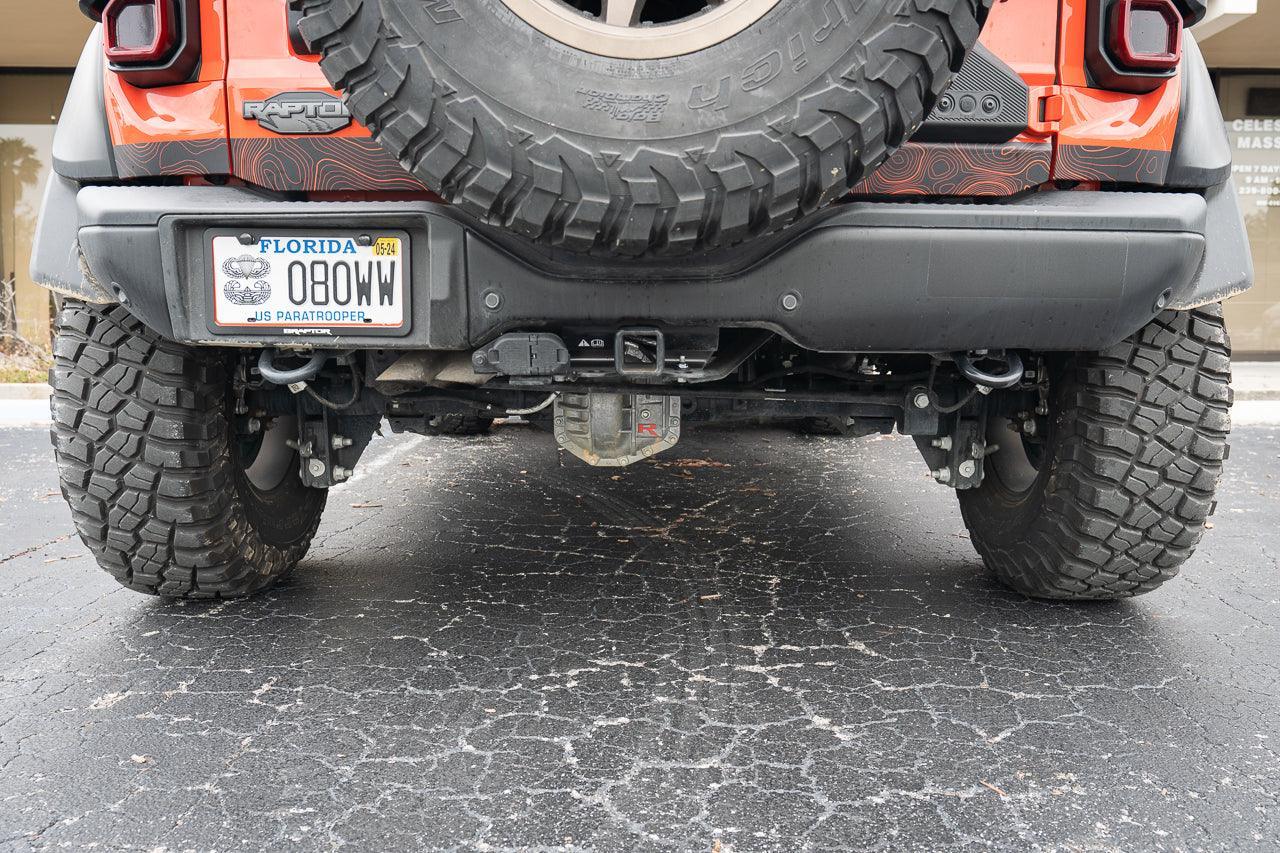 Bronco Raptor Rear Diff Cover 2022+ Ford Bronco Raptor Differential Cover