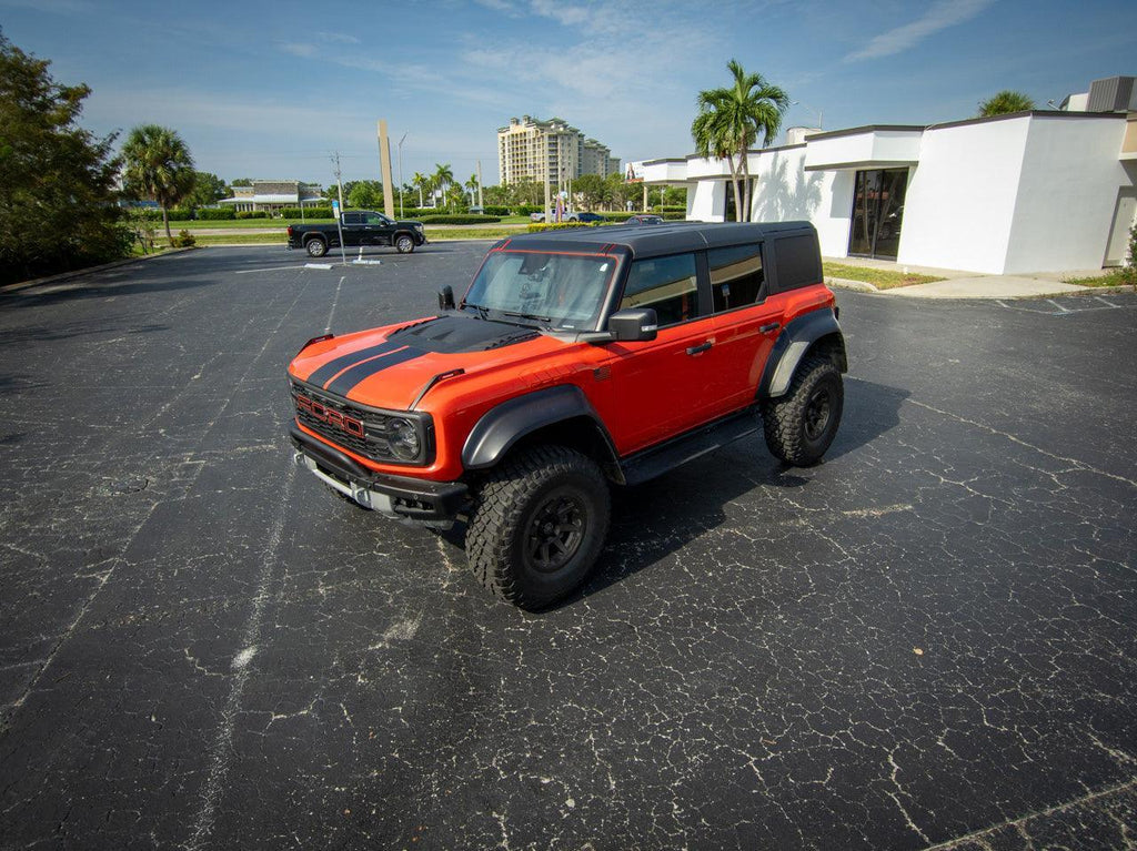 2022+ Bronco Raptor Racing Hood Stripes V1 – StickerFab