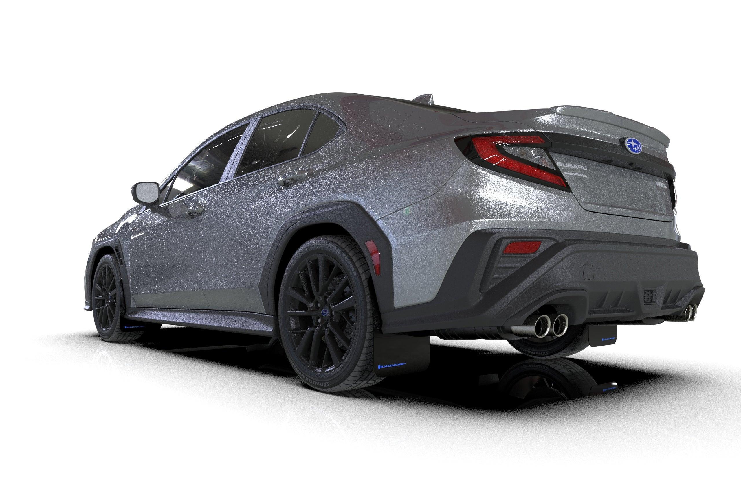 Fl5 Rally Armor 2022+ Subaru WRX Mud Flaps - Rally Armor No-Drill | StickerFab