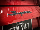 Rear Supra Emblem Overlay (Various Colors) - 2020+ Supra - StickerFab