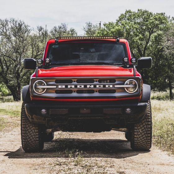 Rigid 360 Series Pro SAE Fog Light Upgrade Kit (White) - 2021+ Bronco - StickerFab