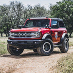 Rigid A-Pillar Light Kit with 360 Spot and 360 Drive Lights - 2021+ Bronco - StickerFab