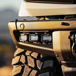 Rigid Industries Triple SR-M Fog Light Kit - 2021+ Bronco w/ HD Modular Bumper - StickerFab