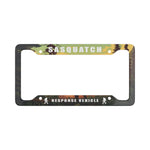 Sasquatch Response Vehicle V2 - License Plate Frame (Sasquatch Design) - StickerFab