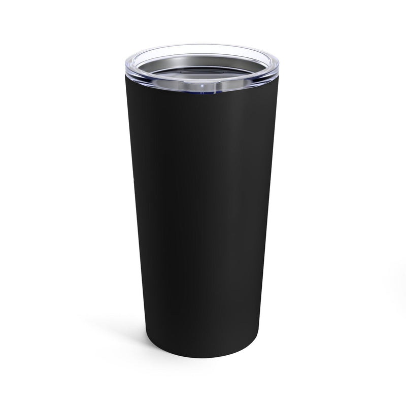 Sasquatch with American Flag Awesome Tumbler 20oz - StickerFab