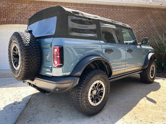 Smoked Sidemarker Overlays (Front and Rear) - 2021+ Bronco (w/ LED Taillights) - StickerFab