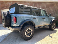 Smoked Sidemarker Overlays (Front and Rear) - 2021+ Bronco (w/ LED Taillights) - StickerFab