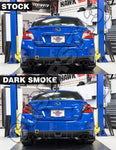 Smoked Tail Light Overlays (Dark, Light, Red, or Yellow) - 2015-2021 Subaru WRX / STI - StickerFab