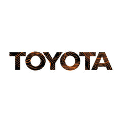 TOYOTA Topographic Rear Liftgate Emblem Overlays - 2025+ 4Runner