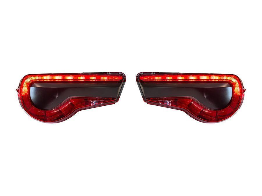Special Edition Dark Smoke Stealth Tail Light Overlays - 2017-2021 Toyota 86 / Subaru BRZ - StickerFab