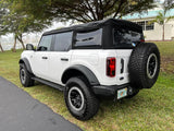 Standard Smoked Sidemarker Overlays (Front and Rear) - 2021+ Bronco (w/ Halogen Taillights) - StickerFab