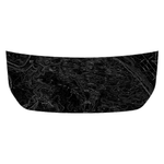 Stealth Black Moab Topographic Map Hood Overlay (Printed Series) - 2021+ Bronco - StickerFab