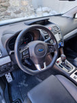 Steering Wheel Emblem Overlay - 2005-2023 WRX / STI / Forester / Crosstrek / BRZ - StickerFab