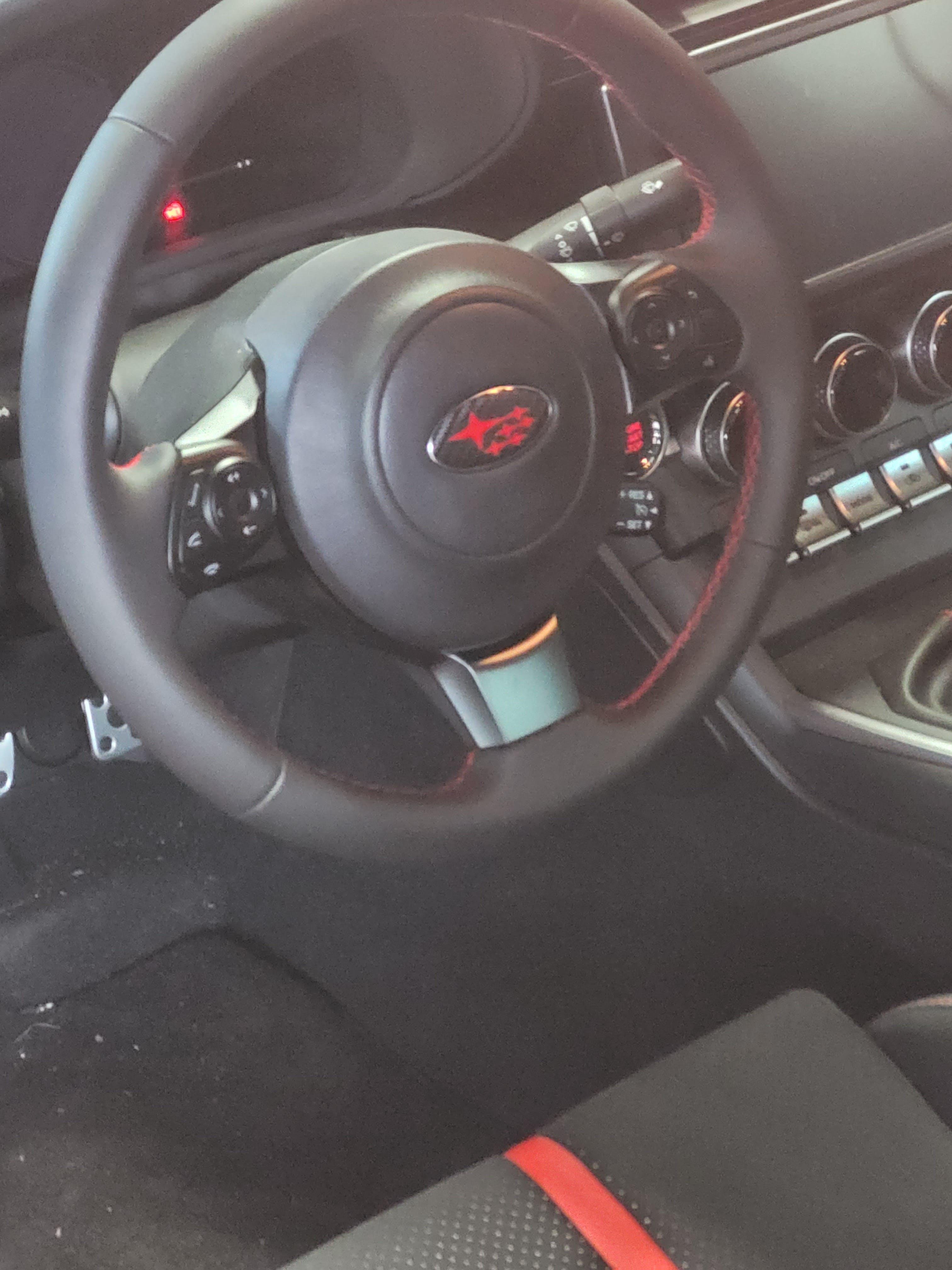 Steering Wheel Emblem Overlay - 2022+ BRZ – StickerFab