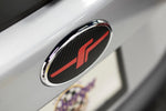 Subaru JDM 3D Carbon Forester F Emblem Overlays - 2014-2016 Forester - StickerFab