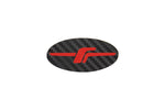 Subaru JDM 3D Carbon Forester F Steering Wheel Emblem Overlay - 2014-2018 Forester - StickerFab