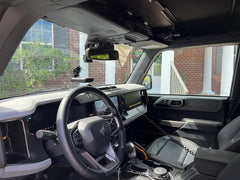 Sun Visor Warning Overlays - 2021+ Bronco / 2024+ Ranger Raptor - StickerFab